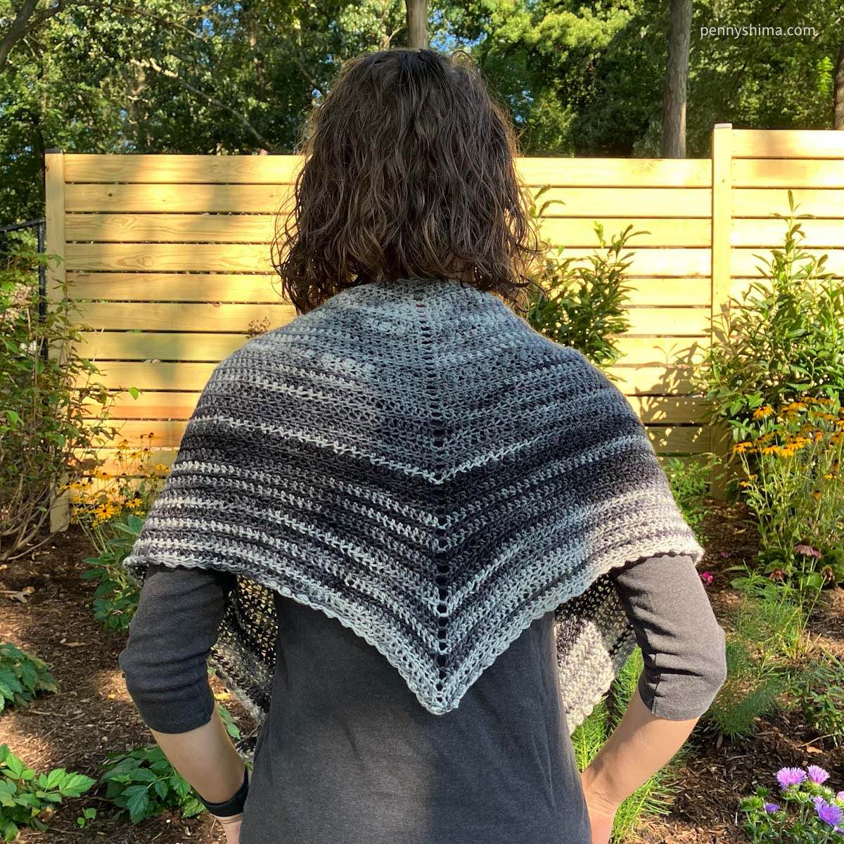 Judy’s Golden Triangle Shawl